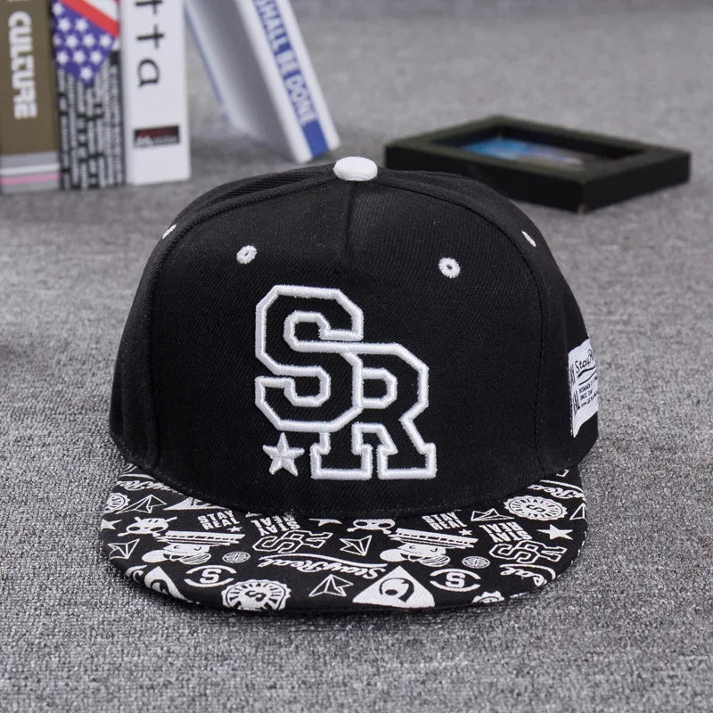 Baseball cap flat shade snapback cap