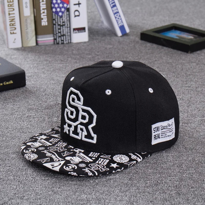 Baseball cap flat shade snapback cap