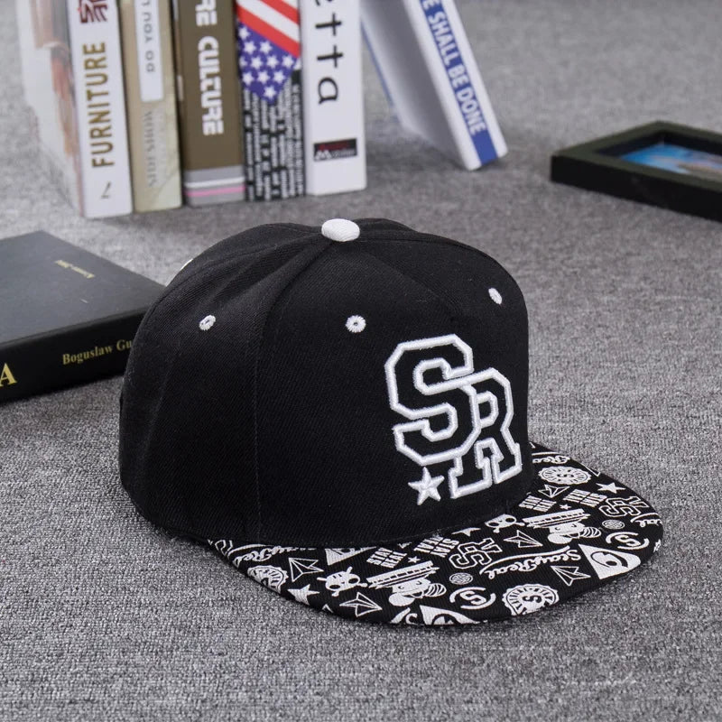 Baseball cap flat shade snapback cap