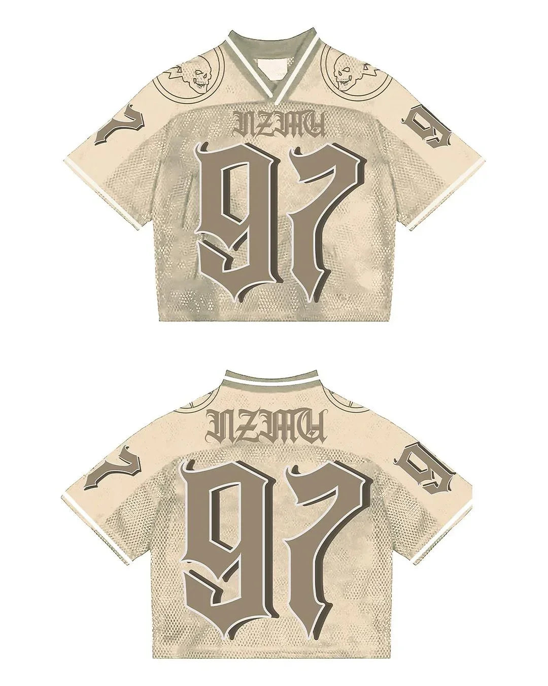 Printed Baseball T-shirt Football Jersey