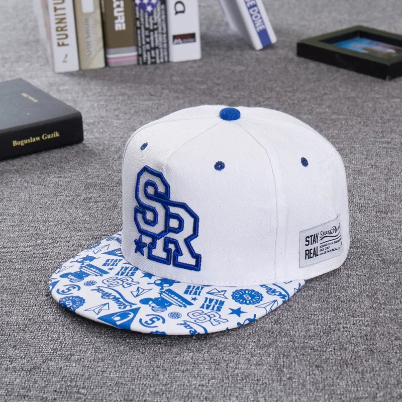 Baseball cap flat shade snapback cap